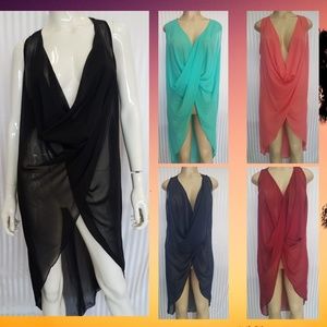 womens summer Tunics (various colors and sizes)